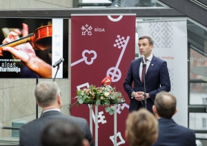 Preses konference par Rīgas filharmonijas starptautisko metu konkursu